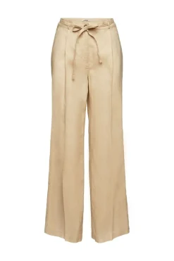 Esprit Weit geschnittene Leinenhose beige, grün, pink, schwarz S23 033EE1B345