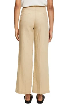 Esprit Weit geschnittene Leinenhose beige, grün, pink, schwarz S23 033EE1B345