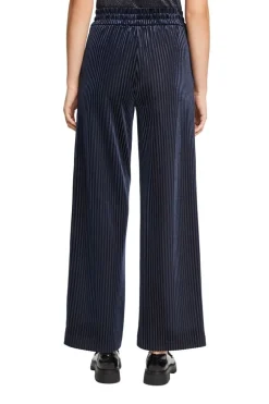 Esprit Wide-Fit-Jogger mit Streifen blau S23 122EE1B304