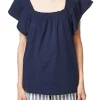 ESPRIT Women T-Shirt Short Sleeve 068EE1K011