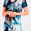 Fashion Apolda Kleid 1/2 Arm bunt 42419