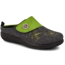 Fly Flot Hausschuh grau 864172