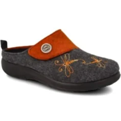 Fly Flot Hausschuh grau 864171