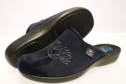 Fly Flot Hausschuh Hauspantolette blau 863867