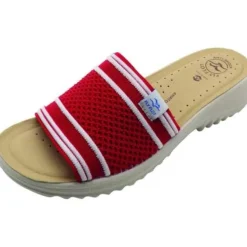 Fly Flot Hausschuh Hauspantolette rot 391224