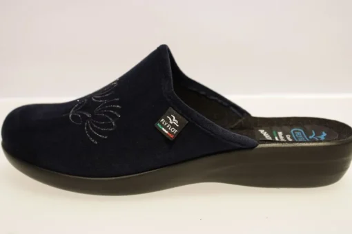 Fly Flot Hausschuh Hauspantolette blau 863867