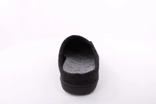 Fuß Bequem Herren Hausschuh Pantolette Wechselfußbett blau, schwarz S23 801/01