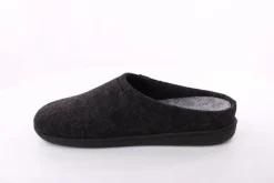 Fuß Bequem Herren Hausschuh Pantolette Wechselfußbett blau, schwarz S23 801/01