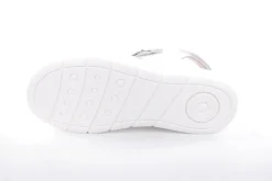 Fußbequem Damen Sandale Leder Wechselfußbett weiß S13 6006/1