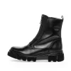 Gabor Biker Boots Leder Wechselfußbett schwarz S23 31.733.27