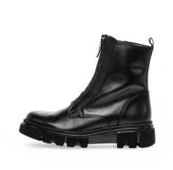 Gabor Biker Boots Leder Wechselfußbett schwarz S23 31.733.27