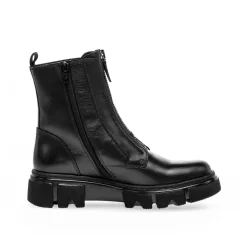 Gabor Biker Boots Leder Wechselfußbett schwarz S23 31.733.27