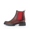 Gabor Chelsea-Boots Leder Wechselfußbett Reißverschluss braun S22 91.610.25