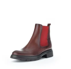 Gabor Chelsea-Boots Leder Wechselfußbett Reißverschluss braun S22 91.610.25