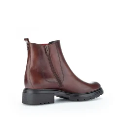 Gabor Chelsea-Boots Leder Wechselfußbett Reißverschluss braun S22 91.610.25