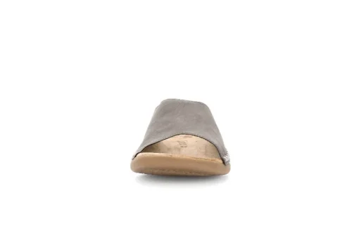 Gabor Damen Pantolette Rauleder grau S14 03.705.13