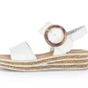 Gabor Damen Plateau Sandale Leder weiß S14 44.550.20