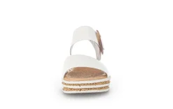 Gabor Damen Plateau Sandale Leder weiß S14 44.550.20