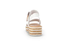 Gabor Damen Plateau Sandale Leder weiß S14 44.550.20
