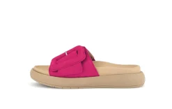 Gabor Pantolette Rauleder große Zierschnalle pink S14 43.751.10