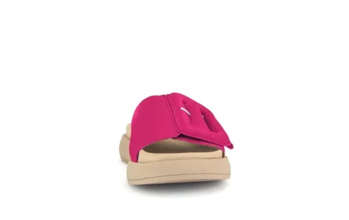 Gabor Pantolette Rauleder große Zierschnalle pink S14 43.751.10
