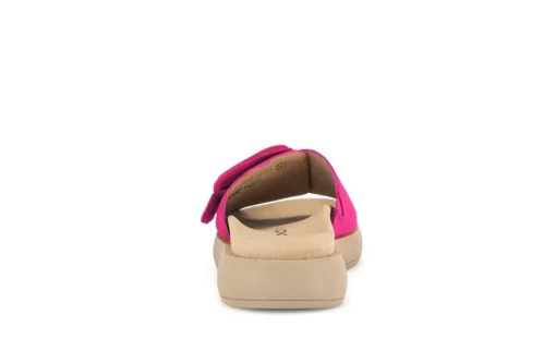 Gabor Pantolette Rauleder große Zierschnalle pink S14 43.751.10