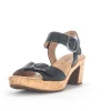 Gabor Plateau Sandale schwarz S13 24.764.27