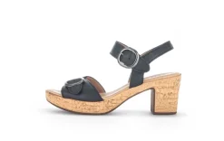 Gabor Plateau Sandale schwarz S13 24.764.27