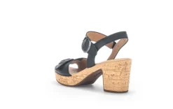 Gabor Plateau Sandale schwarz S13 24.764.27