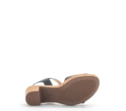 Gabor Plateau Sandale schwarz S13 24.764.27