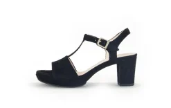 Gabor Riemchensandale Rauleder COMFORT-Mehrweite G schwarz S14  42.391.47