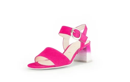 Gabor Riemchensandale Rauleder pink S14 41.700.13