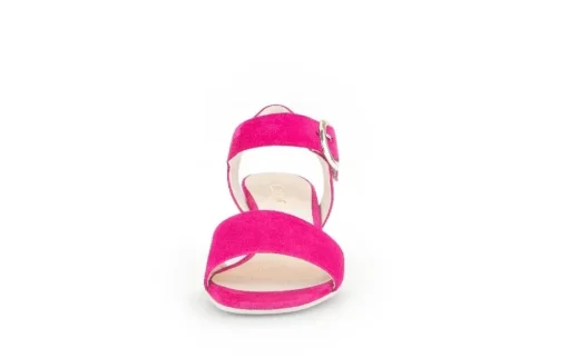 Gabor Riemchensandale Rauleder pink S14 41.700.13