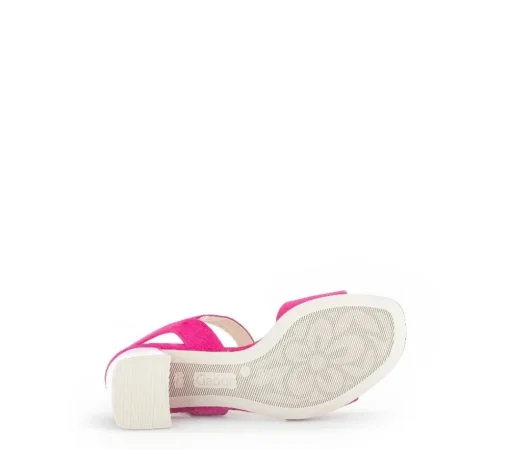 Gabor Riemchensandale Rauleder pink S14 41.700.13