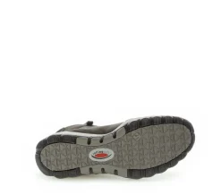 Gabor rollingsoft Schnürstiefelette Rauleder Wechselfußbett grau S23 36.868.39