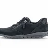 Gabor rollingsoft Sneaker low Rauleder Wechselfußbett blau S23 36.968.26