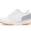 Gabor rollingsoft Sneaker Leder Materialmix Wechelfußbett weiß S14  9.876.51