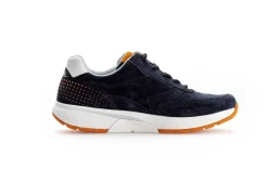 Gabor rollingsoft Sneaker Rauleder Wechselfußbett blau S14  9.876.36