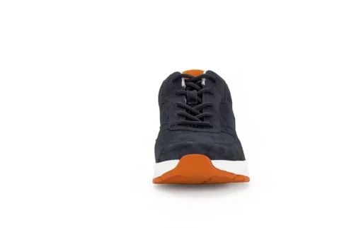 Gabor rollingsoft Sneaker Rauleder Wechselfußbett blau S14  9.876.36