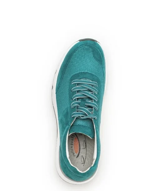 Gabor rollingsoft Sneaker Wechselfußbett blau S14 9.897.32