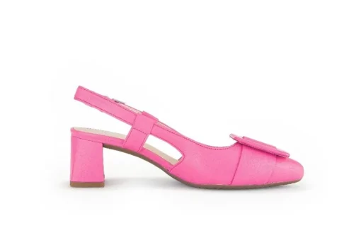Gabor Slingpumps Leder Comfort- Mehrweite G pink S14 42.262.21