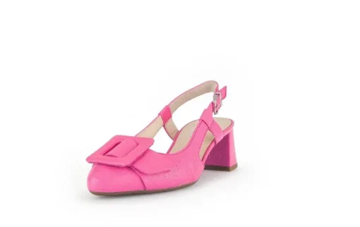 Gabor Slingpumps Leder Comfort- Mehrweite G pink S14 42.262.21