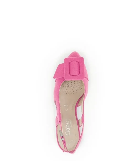 Gabor Slingpumps Leder Comfort- Mehrweite G pink S14 42.262.21