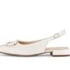 Gabor Slingpumps Leder Zierschnalle COMFORT-Mehrweite G creme S14  42.242.53