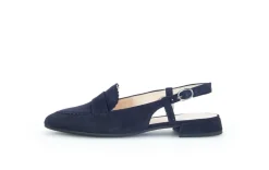 Gabor Slingpumps Rauleder blau S14 41.501.16