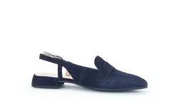 Gabor Slingpumps Rauleder blau S14 41.501.16