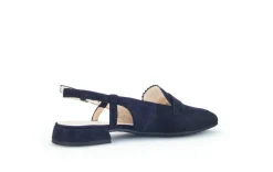 Gabor Slingpumps Rauleder blau S14 41.501.16