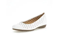 Gabor sportlicher Ballerina weiß S13 24.169.21