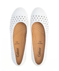 Gabor sportlicher Ballerina weiß S13 24.169.21