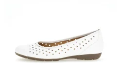 Gabor sportlicher Ballerina weiß S13 24.169.21